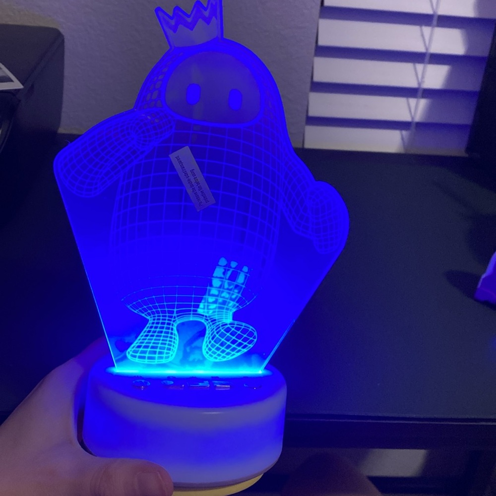 🌵LED Crowned Character Night Light!